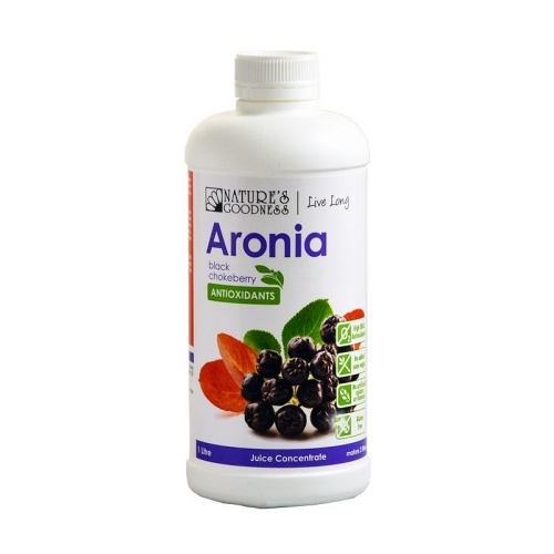 Natures Goodness Aronia (Black Chokeberry) Juice Concentrate 1L