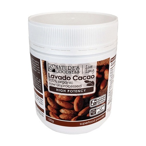 Natures Goodness High Potency Lavado Cacao Powder 150g