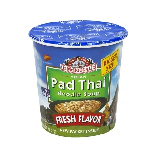 Dr McDougall Big Cup Soup Pad Thai Noodles G/F 57g
