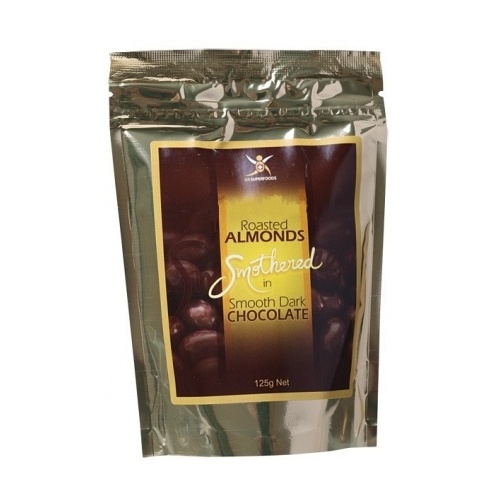 Dr Superfoods Roasted Almonds in Dark Chocolate 125g
