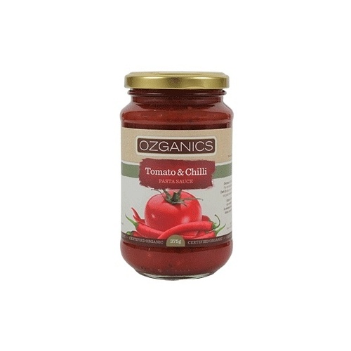 Ozganics Organic Tomato&Chilli Pasta SauceG/F 375g