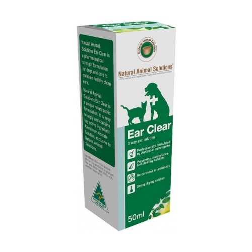 Natural Animal Solutions Ear Clear 50ml