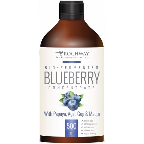 Rochway Bio Fermented Blue Berry Probiotic G/F 500ml