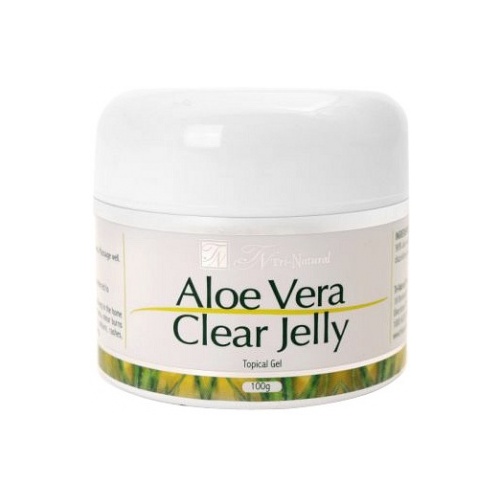 Tri-Natural Clear Aloe Vera Jelly 98%  100gm Pot