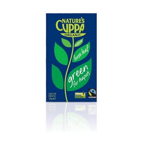 Natures Cuppa Org Green Loose Leaf Tea 125g