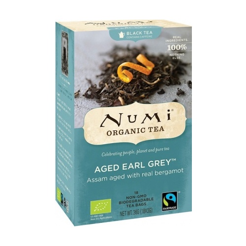 Numi Organic Tea Aged Earl Grey 18Teabags