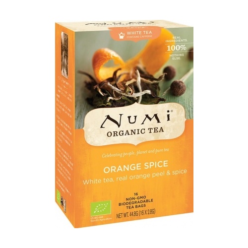 Numi Organic Tea Orange Spice 16Teabags