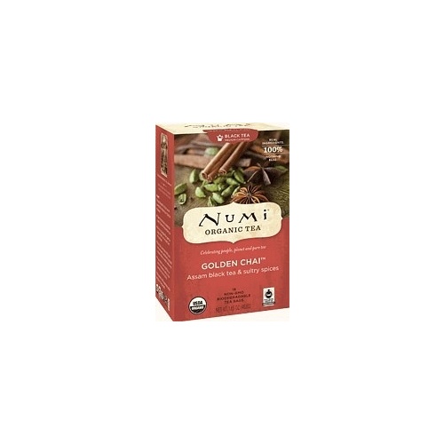 Numi Organic Tea Golden Chai 18Teabags
