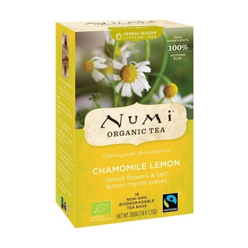 Numi Organic Tea Chamomile Lemon 18Teabags