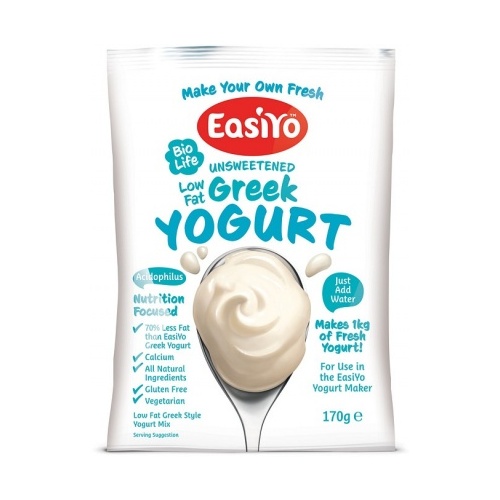 Easiyo BioLife Unsweetened Low Fat Greek Yogurt 170g