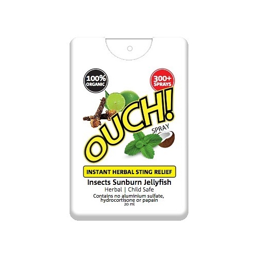 Ouch Organic Instant Herbal Sting Relief Spray 20ml