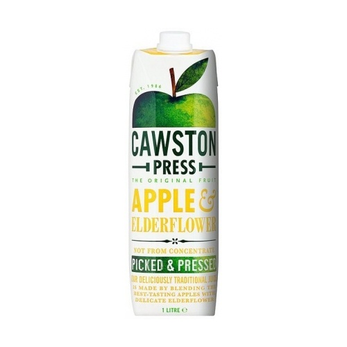 Cawston Press Apple Juice Apple &amp; Elderflower 1L