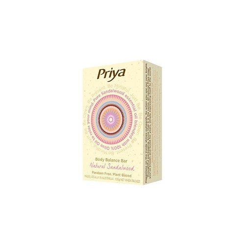 Priya Sandalwood Soap 100g