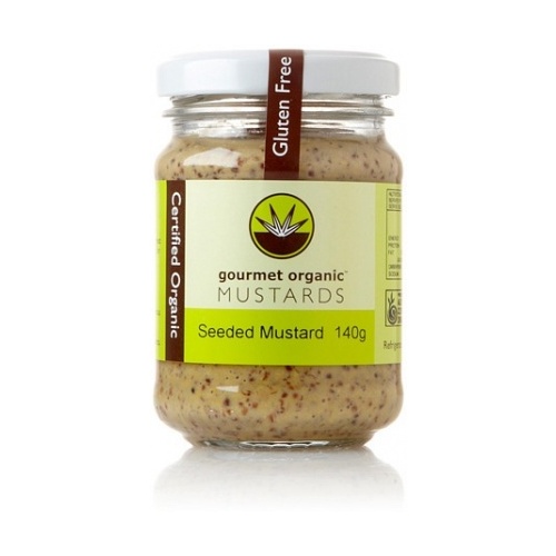 Gourmet Organic Seeded Mustard 140g