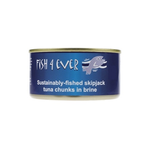 Fish 4 Ever Skipjack Tuna in Brine 160g
