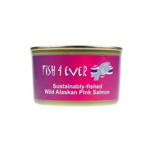 Fish 4 Ever Pink Salmon (Bones) 213g