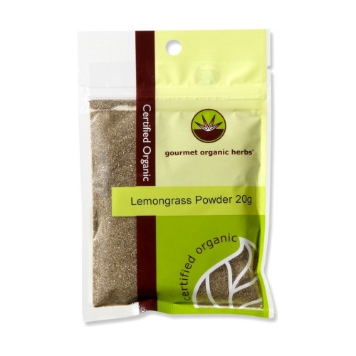 Gourmet Organic Lemongrass Powder 20g Sachet