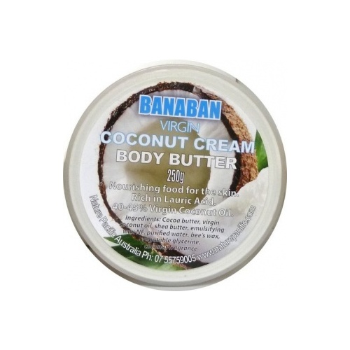Banaban Extra Virgin Coconut Cream Body Butter 250g