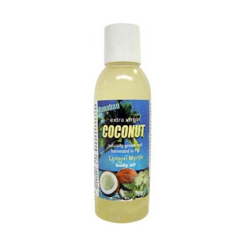 Banaban Extra Virgin Coconut Lemon Myrtle Body Oil 125ml