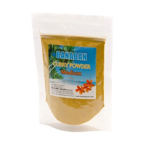 Banaban Fiji Curry Powder Medium 80g