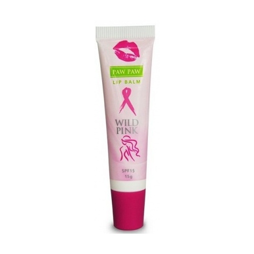 Herb Valley Wild Pink Paw Paw Lip Balm Petrochem Free 15g*+