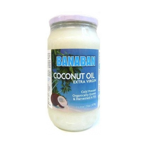 Banaban Extra Virgin Coconut Oil 1Ltr (Glass)