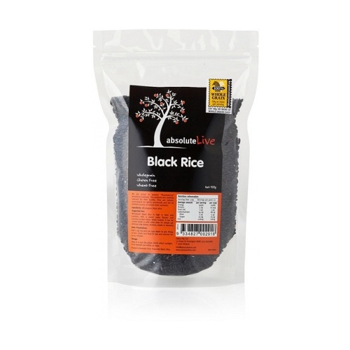Absolute Live Wholegrain Black Rice 500g
