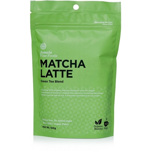 Jomeis Fine Foods Organic Matcha Latte G/F 120g