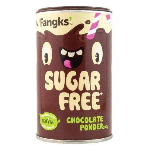 Fangks Sugar Free Chocolate Powder 200g