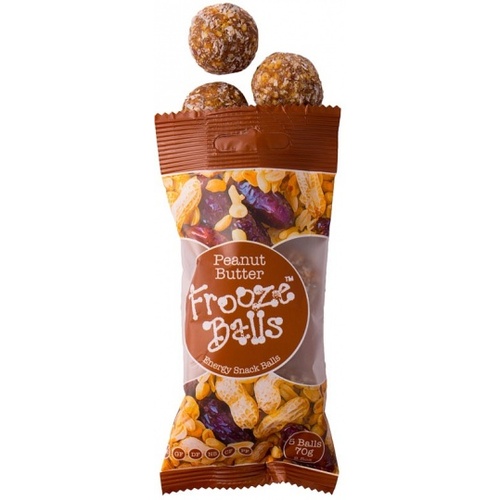 Frooze Balls Raw Energy Snack Balls Peanut Butter (5balls) G/F 70g