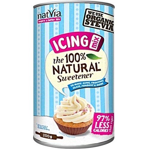 NatVia S/F Icing Mix Canister 200g