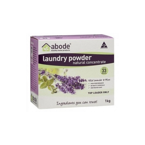 Abode Laundry Powder Wild Lavender & Mint Top Loader 1Kg