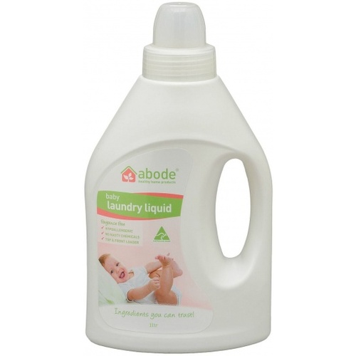 Abode Baby Laundry Liquid Fragrance Free 1L