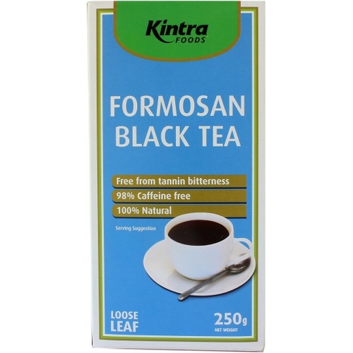Kintra Foods Organic Formosan Black Tea Loose Leaf 250g