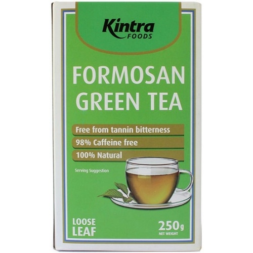 Kintra Foods Organic Formosan Green Tea Loose Leaf 250g