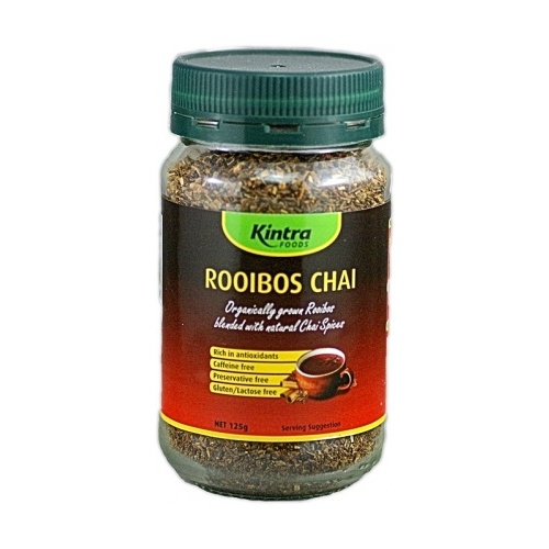Kintra Foods Organic Rooibos Chai G/F 125g Jar
