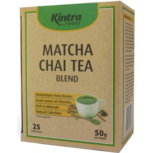 Kintra Foods Matcha Chai 25Teabags