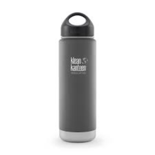 STAINLESS STEEL BOTTLE 473ML INSULATED LOOP LID BLACK ECLIPSE