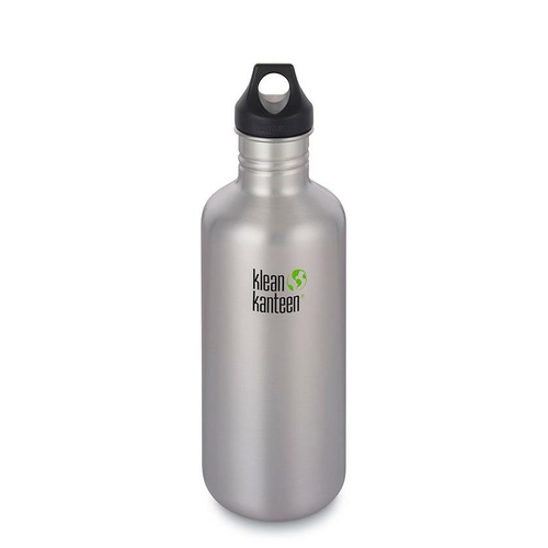 CLASSIC STAINLESS STEEL BOTTLE 1182ML BRUSHED STEEL