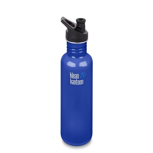 STAINLESS STEEL BOTTLE 800ML CLASSIC BLUE PLANET