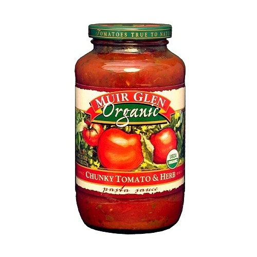 Muir Glen Pasta Sauce Tomato&amp;Herb Chunky Org723g