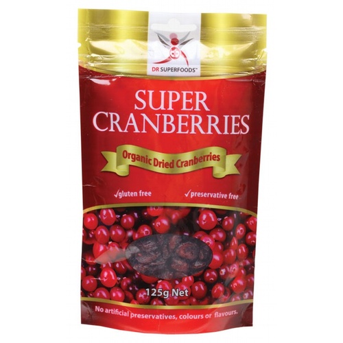 Dried Cranberries 125g