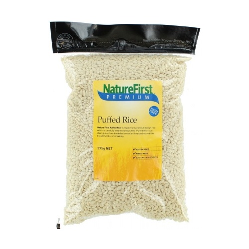Natures First Puffed Rice 375g