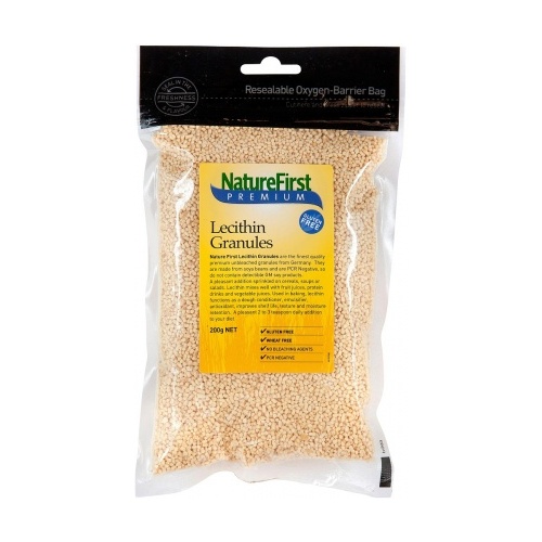 Natures First Lecithin Granules Unbleached 200gm