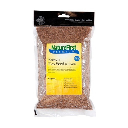 Natures First Brown Linseed (Flaxseed) 500gm