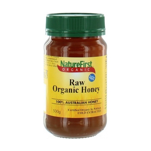 Natures First Organic Raw Honey 500gm