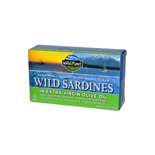 Wild Planet Sardines in Olive Oil 125g