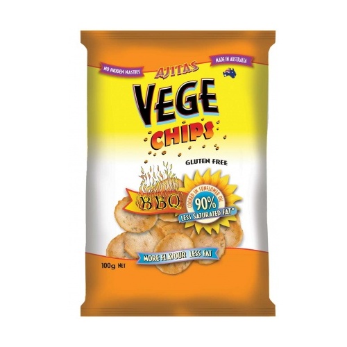 Vege Chips BBQ 100gm x 6