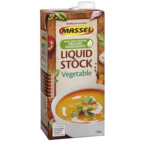 Massel Organic Liquid Vegetable Stock 1L