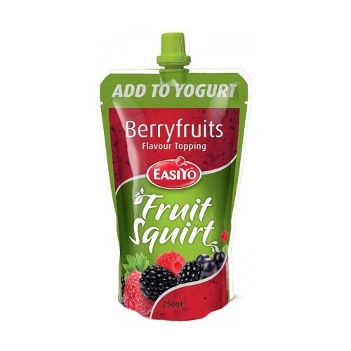 Easiyo Real Fruit Squirt Topping - Berryfruits 250g